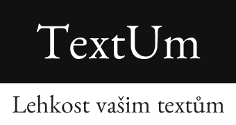 Textum.cz logo copywriting